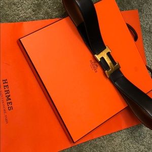 Small Hermès Paris woman belt